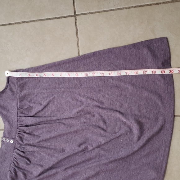 Mango Baby Doll Purple Tank- M - Picture 3 of 4